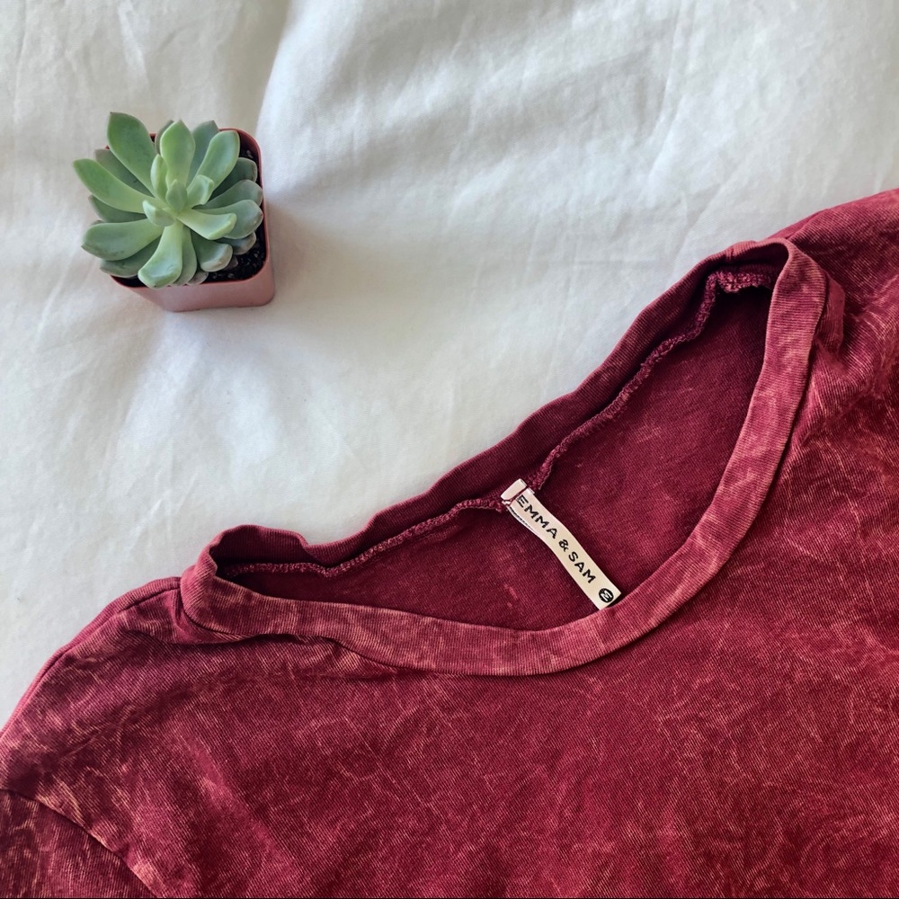 LF Emma & Sam Red Dye Tee